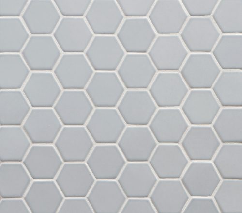 Pale Sky Gloss Hex Mosaic Gb