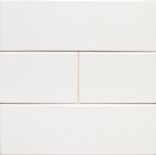 6th Avenue White Gloss 4x12