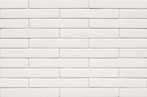White Matte 1x6 Mosaic Gb