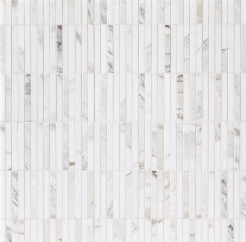 abbey road calacatta gold marble mosaic