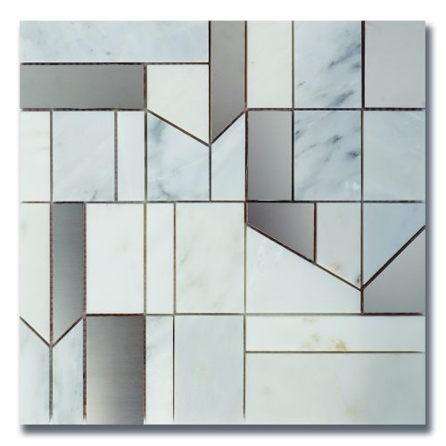 Architetto Modulo Carrara Bella H W Stainless Steel