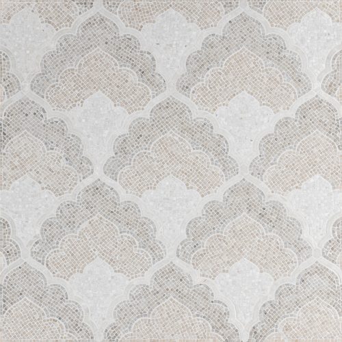 adena by lori weitzner grey marble mosaic