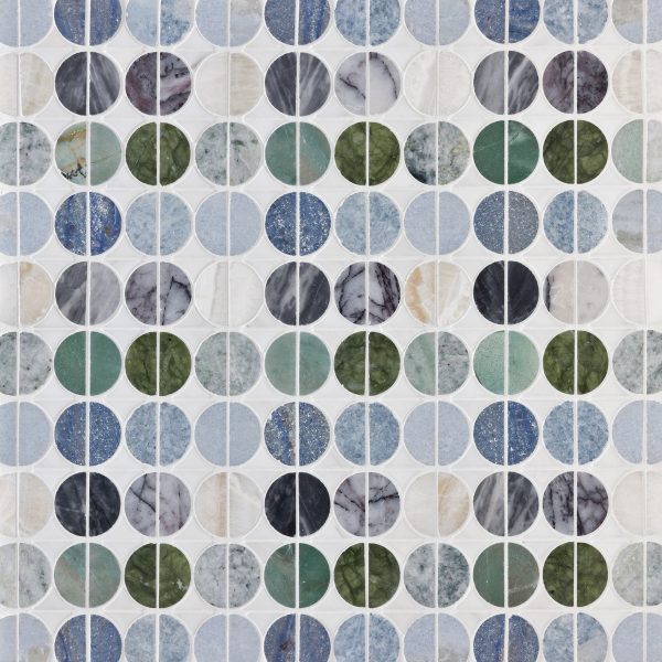micro moons bianco dolomiti waterjet mosaic