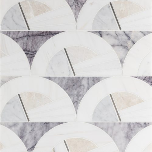 ali budd opia lilac waterjet mosaic