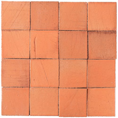 clara tierra madre cantaloupe high fire ceramic tile