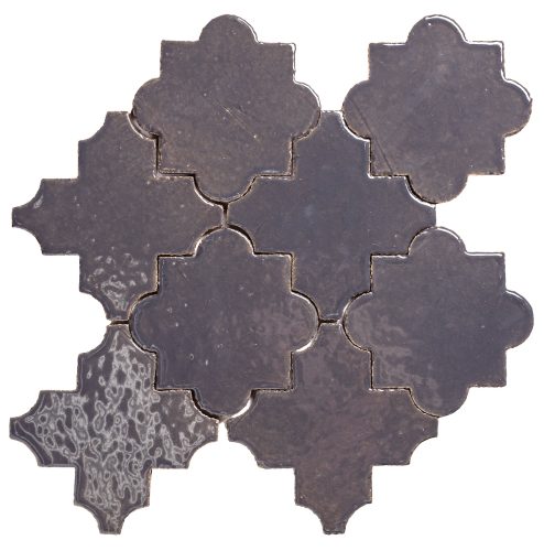 clara tierra madre arabesque pattern 8c sealion high fire ceramic tile