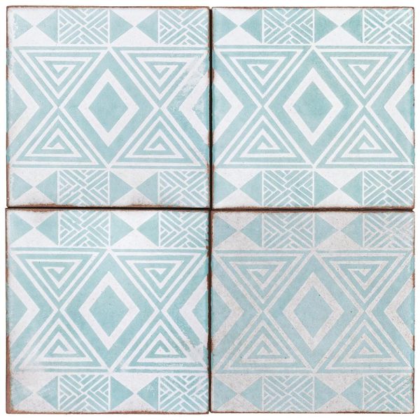 scirocco h10b handpainted ceramic tile