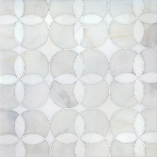afyon white, dolomite multi finish constantine marble mosaic