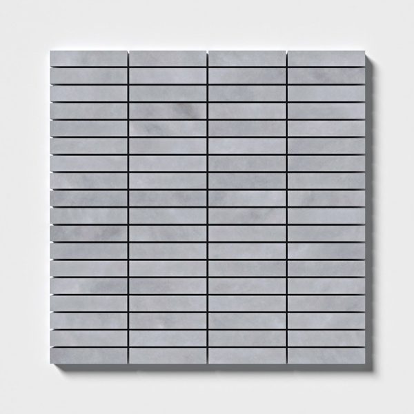 allure lt honed 5/8x3 marble mosaic