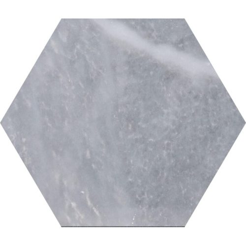 allure light polished hexagon waterjet marble tile