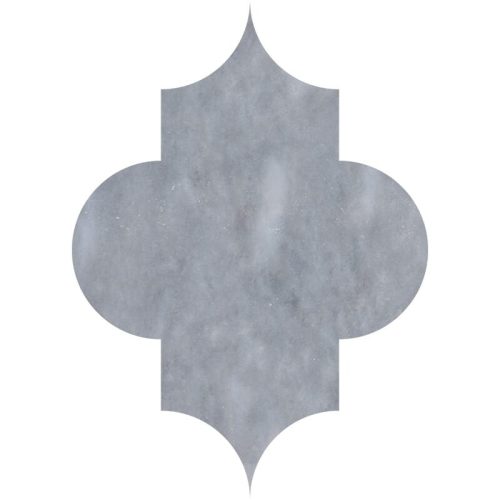 allure light polished arabesquette waterjet marble tile
