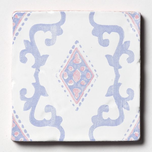 indigo wash india glossy glazed terracotta tile