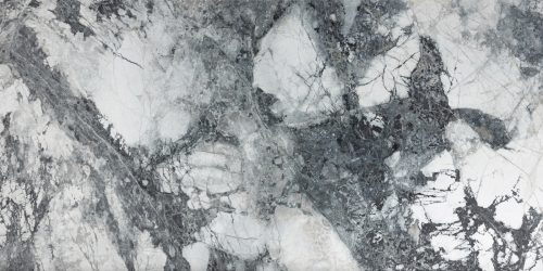 invisible grey marble mosaic honed stone hexagon 5.0cm