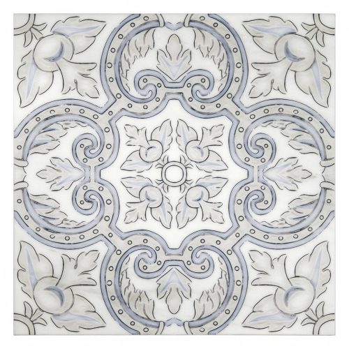 bay blue carrara blanco