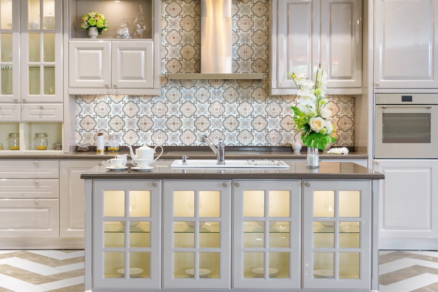 davenport azure carrara blanco