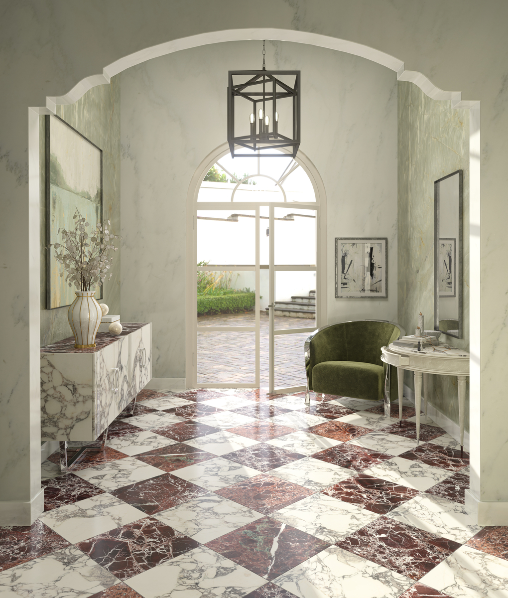 Celebrate in Style: Red, White, and Blue Tile Designs for the Home