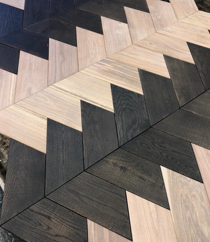arrow chevron kid friendly floor ideas