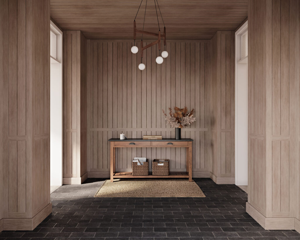 rustic wood look tile