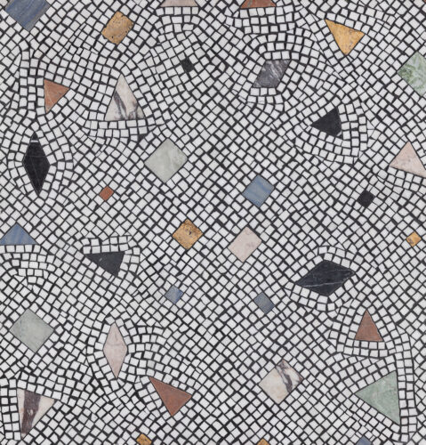 Alison Rose Artifact Bianco Dolomiti Mosaic