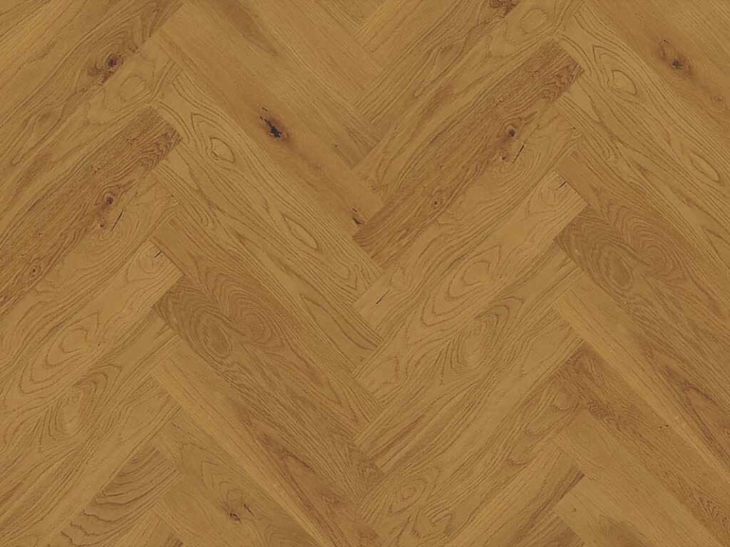 Monarch Lago Belviso HB golden oak herringbone wood flooring