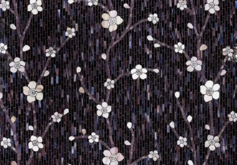 dark cherry dizzy plum mosaic