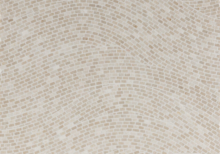 xanadu falls white sand marble mosaic